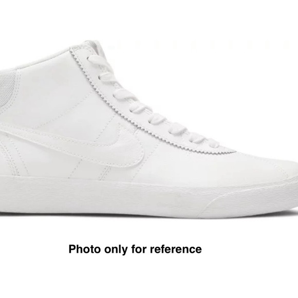 Nike Used Bruin High Sb White Women 923112-100 Size US10 EU 42 - Picture 4 of 14